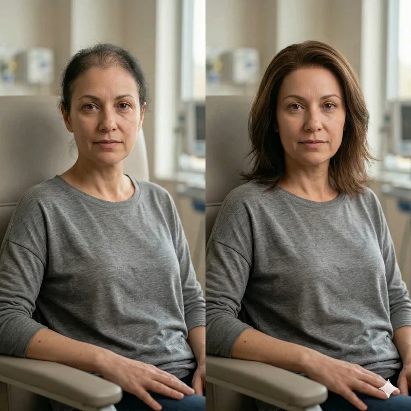 Wig for cancer patients, soft lining for sensitive scalp, Sydney