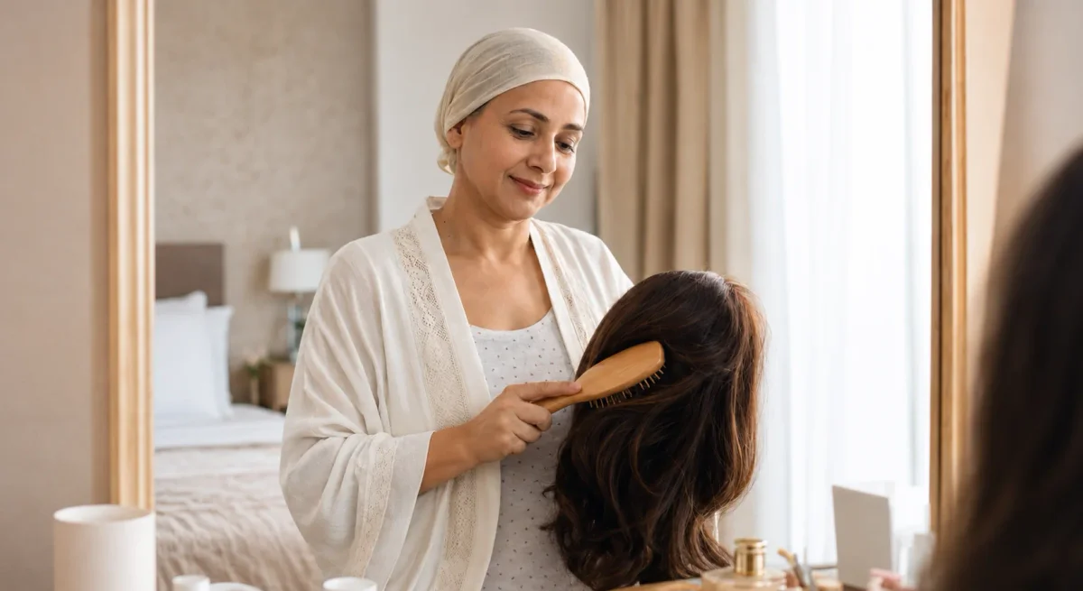 Cancer wig style: The Gentle Touch, HairBrisé Sydney